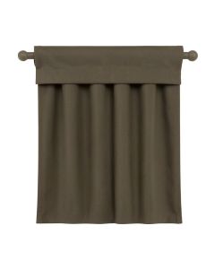 Abijah Solid Room Darkening Thermal Rod Pocket Curtain Panels