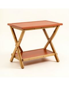Clay Canyon Side Table - Terracotta (synthetic illustration; no displayed measurements)