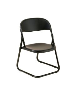 Summit Canyon Folding Outdoor Chair - Black (synthetic illustration; no displayed measurements)