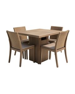 Nettie 5 Piece Bar Height Dining Set