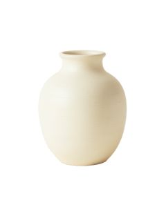Dawn Bend Empty Decorative Vase - Ivory (synthetic illustration; no displayed measurements)