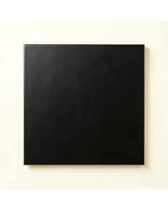Oak Bend Uninstalled Square Decorative Tile - Black (synthetic illustration; no displayed measurements)