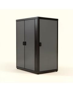 72 '' H X 36 '' W X 18 '' D Full Double Door Cabinet (synthetic illustration; no displayed measurements)
