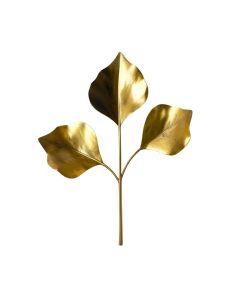 Metal Ginkgo Leave Wall Décor (synthetic illustration; no displayed measurements)