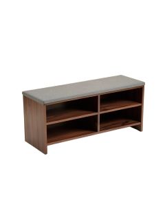 Oleary Solid Wood Shoe Storage Bench (synthetic illustration; no displayed measurements)