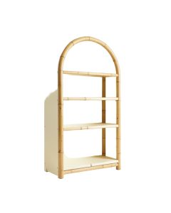 Slate Bluff Freestanding Bookcase - Cream