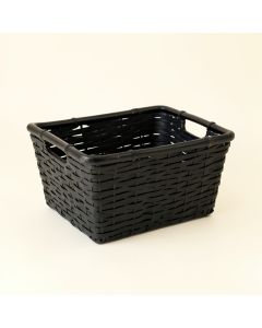 Spruce Bluff Empty Storage Basket - Black (synthetic illustration; no displayed measurements)