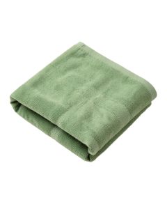 Moss Crest Bath Towel - Green