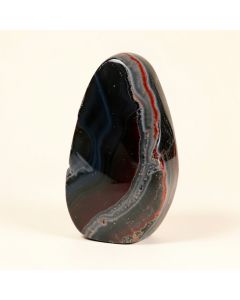 Polished Flame Agate Freeform From Madagascar ( 2.4 Lbs ) (synthetic illustration; no displayed measurements)