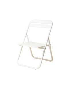 Elm Bluff Folding Outdoor Chair - White