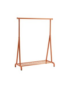 Oak Arc Empty Garment Rack - Terracotta (synthetic illustration; no displayed measurements)