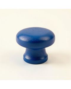 Bay Crest Cabinet Knob Without Packaging - Blue (synthetic illustration; no displayed measurements)