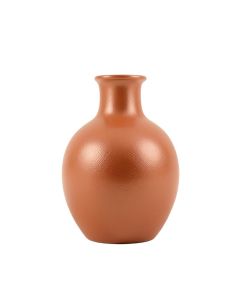 Spruce Bend Empty Decorative Vase - Terracotta