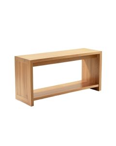 Donohoo Solid Wood Console Table (synthetic illustration; no displayed measurements)