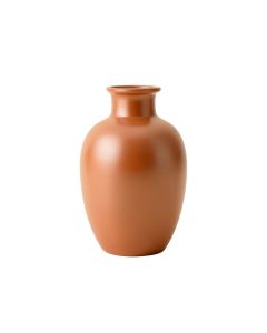 Birch Crest Empty Decorative Vase - Terracotta