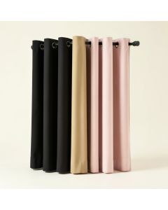 Chetek Solid Blackout Thermal Grommet Curtain Panels (synthetic illustration; no displayed measurements)