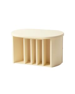 Cedar Canyon Shoe Storage Bench - Cream (synthetic illustration; no displayed measurements)