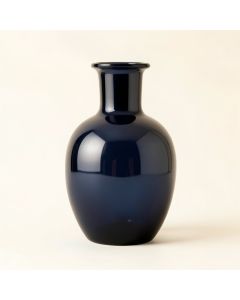 Bay Crest Empty Decorative Vase - Navy (synthetic illustration; no displayed measurements)