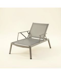 Juniper Crest Outdoor Lounge Chair - Gray (synthetic illustration; no displayed measurements)