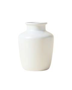River Canyon Empty Decorative Vase - White (synthetic illustration; no displayed measurements)