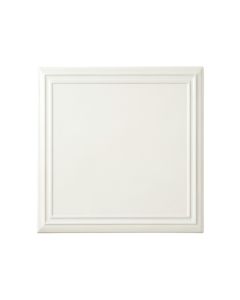 Flint Arc Uninstalled Square Decorative Tile - White
