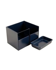 River Arc Empty Coffee-Station Organizer - Navy