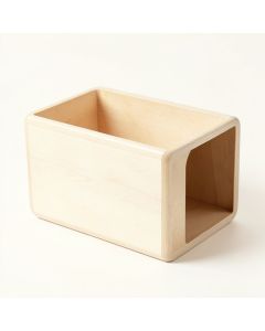 Juniper Bend Empty Furniture-Style Litter Enclosure - Ivory (synthetic illustration; no displayed measurements)