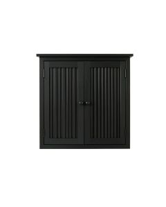 Bay Canyon Wall-Mounted Laundry Cabinet - Black (synthetic illustration; no displayed measurements)