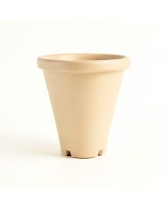 Glen Branch Empty Railing Planter With Integral Brackets - Beige (synthetic illustration; no displayed measurements)