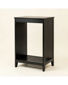 Sage Dell Freestanding Laundry Folding Counter - Black (synthetic illustration; no displayed measurements)