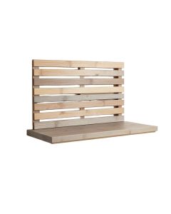 Field Dell Wall-Mounted Entryway Organizer Shelf - Gray