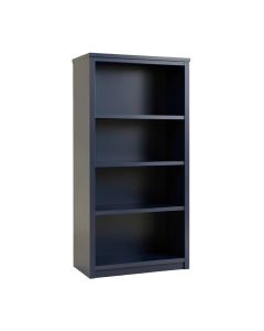 Aspen Edge Freestanding Bookcase - Navy (synthetic illustration; no displayed measurements)