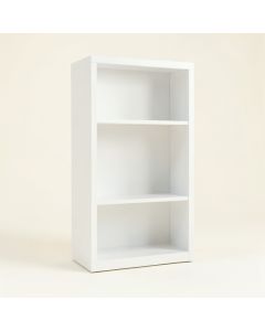 Meadow Canyon Freestanding Bookcase - White (synthetic illustration; no displayed measurements)