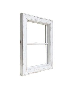 Shabby Architectural Window Wall Decor
