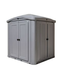 Yukon 11 Ft. W X 9 Ft. D Plastic Storage Shed (synthetic illustration; no displayed measurements)
