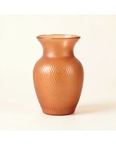 Wren Crest Empty Decorative Vase - Terracotta (synthetic illustration; no displayed measurements)