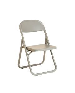 Brook Canyon Folding Outdoor Chair - Gray (synthetic illustration; no displayed measurements)