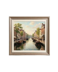 `` Regatta At Argenteuil 1874 '' By Pierre-Auguste Renoir Matted Framed Painting Print