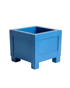 Dune Canyon Empty Raised Planter - Blue