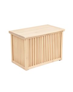 Harbor Bridge Closed Outdoor Storage Box - Beige (synthetic illustration; no displayed measurements)