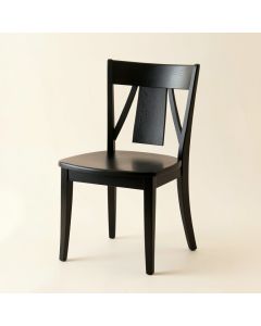 Olive Edge Dining Chair - Black (synthetic illustration; no displayed measurements)