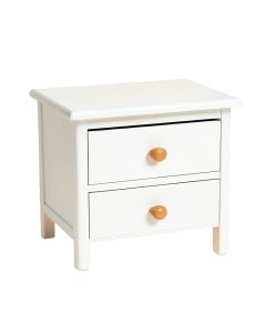 Stone Falls Nightstand - White (synthetic illustration; no displayed measurements)