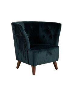 Malcolm Tufted Velvet Upholstered Wingback Dining Chair
