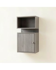 Brook Canyon Wall-Mounted Entry Cabinet - Gray (synthetic illustration; no displayed measurements)
