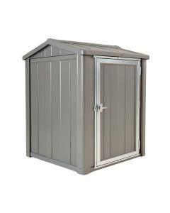 Garden Plastic/Metal Storage Shed (synthetic illustration; no displayed measurements)