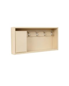 Reed Brook Wall-Mounted Entryway Organizer Shelf - Beige (synthetic illustration; no displayed measurements)
