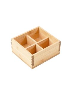 Harbor Bend Empty Coffee-Station Organizer - Ivory (synthetic illustration; no displayed measurements)