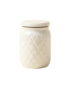 Lidded Pineapple Decorative Storage Jar