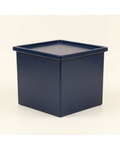 Alder Crossing Closed Outdoor Storage Box - Navy (synthetic illustration; no displayed measurements)