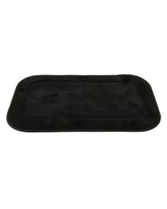 Glen Dale Bath Mat - Black (synthetic illustration; no displayed measurements)